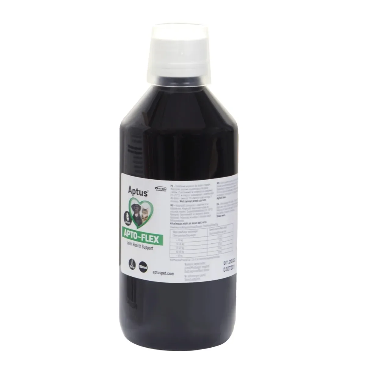 APTUS Apto-Flex, supliment sistem articular câini, suspensie orală APTUS Apto-Flex, XS-XL, supliment sistem articular câini și pisici, flacon, 500ml suspensie orală
