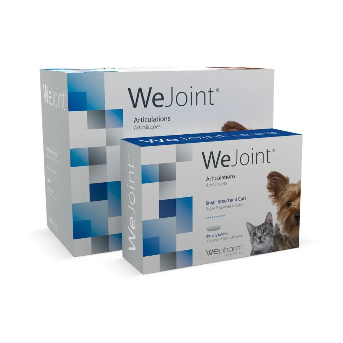 WEPHARM WeJoint Small Breeds & Cats, supliment sistem articular câini, comprimate WEPHARM WeJoint Small Breeds & Cats, XS-S, supliment sistem articular câini și pisici, flacon, 30 comprimate