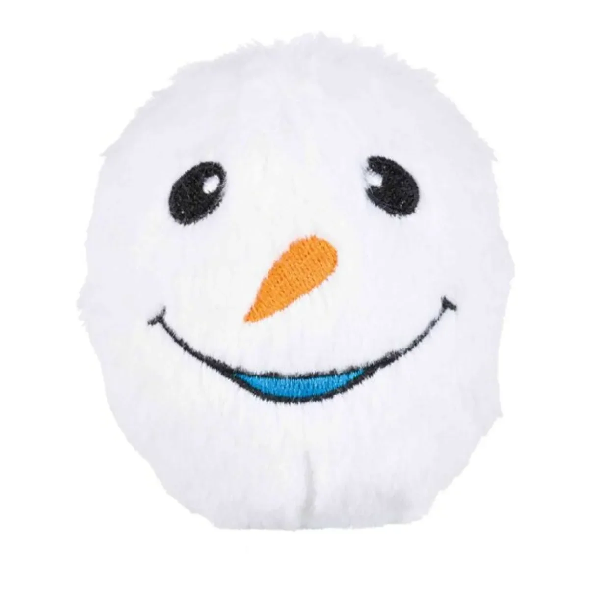 TRIXIE Christmas Xmas bulgăre de zăpadă, diverse modele, jucărie de pluș câini, XS-XL, pluș, cu sunet, activități fizice, alb, ⌀10 cm