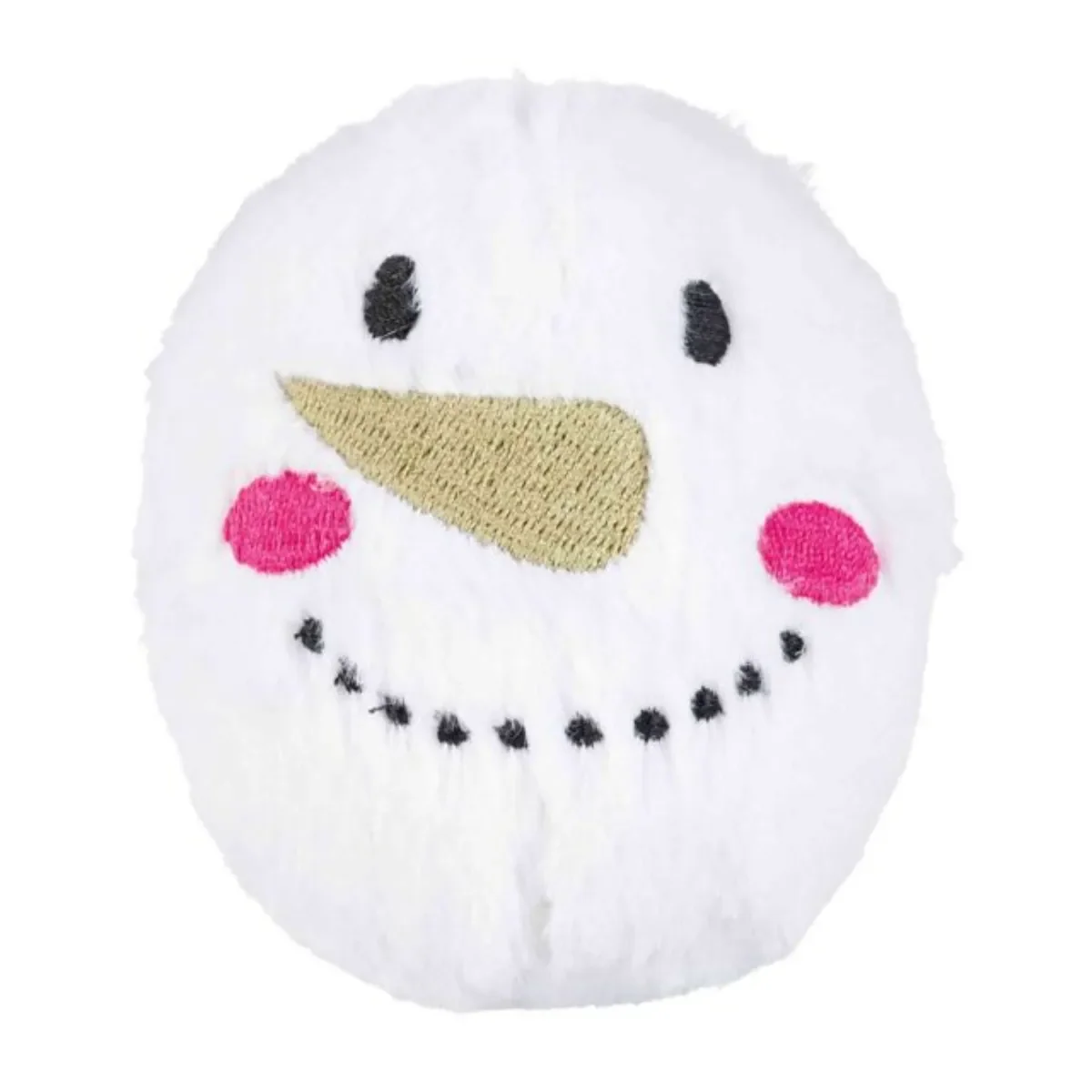 TRIXIE Christmas Xmas bulgăre de zăpadă, diverse modele, jucărie de pluș câini, XS-XL, pluș, cu sunet, activități fizice, alb, ⌀10 cm