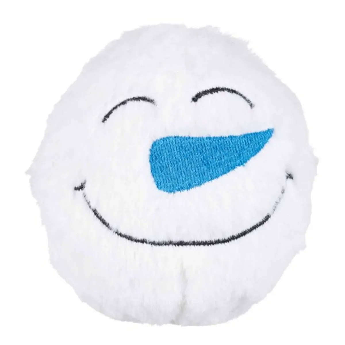 TRIXIE Christmas Xmas bulgăre de zăpadă, diverse modele, jucărie de pluș câini, XS-XL, pluș, cu sunet, activități fizice, alb, ⌀10 cm