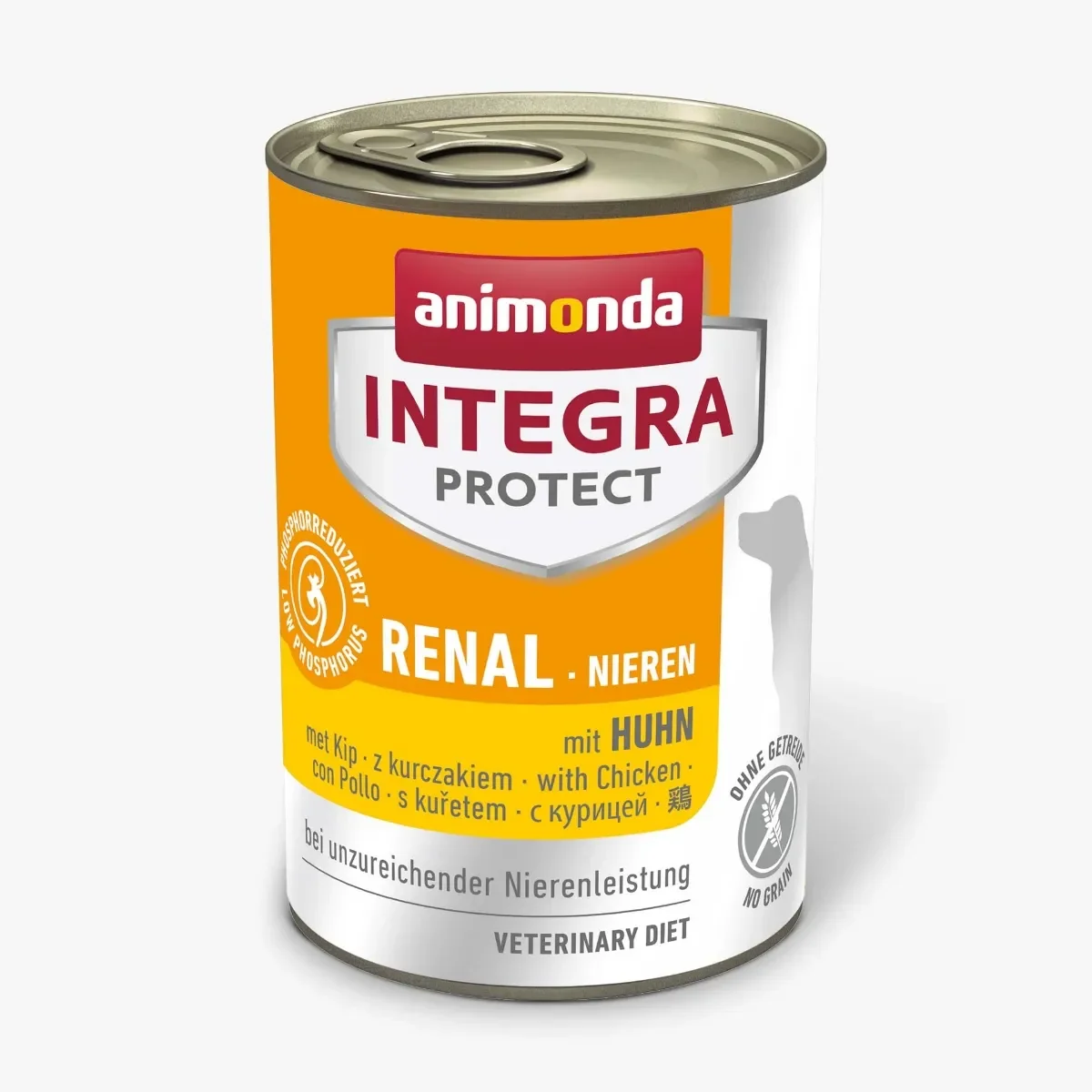 INTEGRA PROTECT Renal, XS-M, Pui, dietă veterinară, conservă hrană umedă câini, sistem renal, (în aspic), 400g