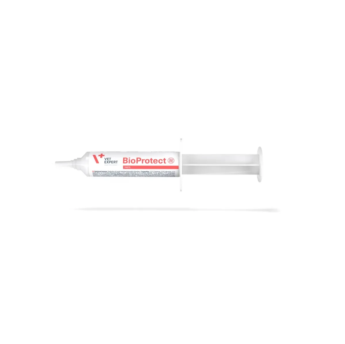 VET EXPERT Bioprotect, supliment sistem digestiv câini, pastă orală VET EXPERT Bioprotect, XS-XL, supliment sistem digestiv câini și pisici, seringă gradată, 15ml pastă orală