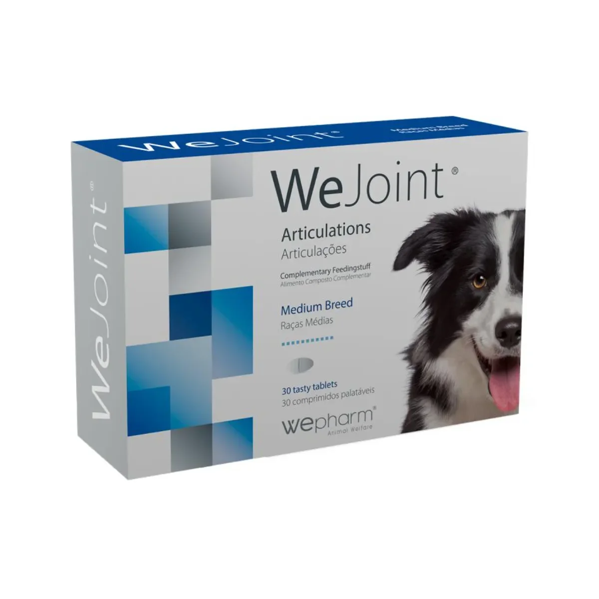 WEPHARM WeJoint Medium Breeds, supliment sistem articular câini, comprimate WEPHARM WeJoint Medium Breeds, M, supliment sistem articular câini, flacon, 30 comprimate