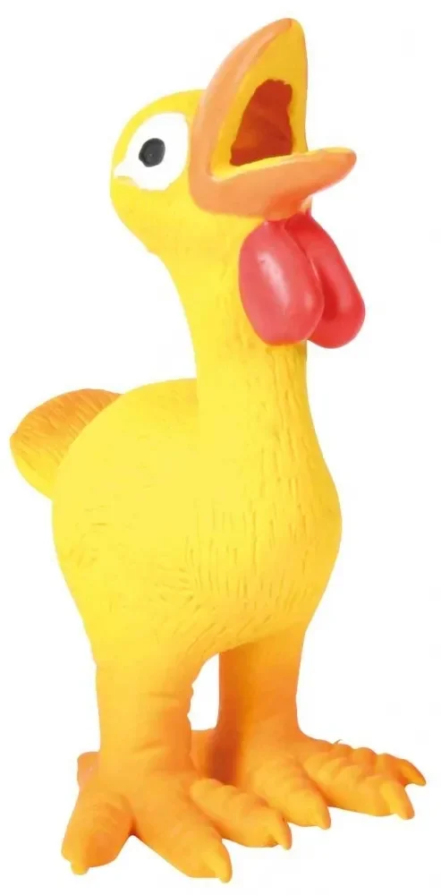 Trixie, jucărie cocos câini, cu sunet, latex, 14cm, multicolor