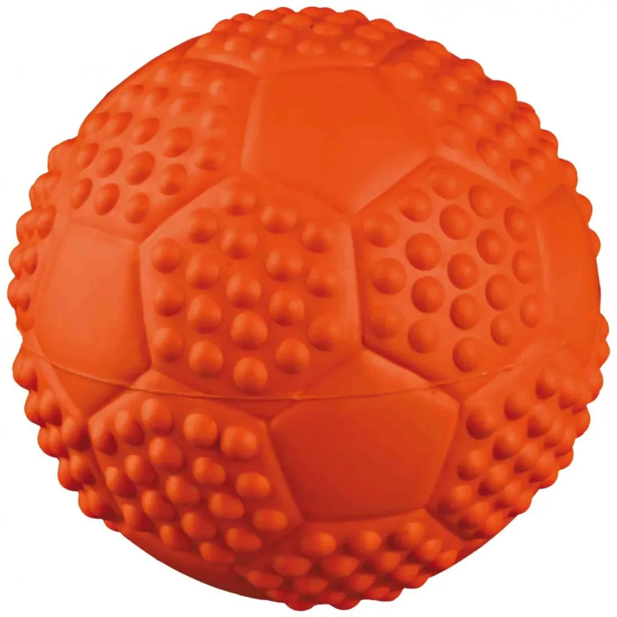 Trixie, jucărie minge sport câini, cu sunet, cauciuc natural Trixie, jucărie mingie sport câini, cu sunet, cauciuc natural, 5.5cm, multicolor