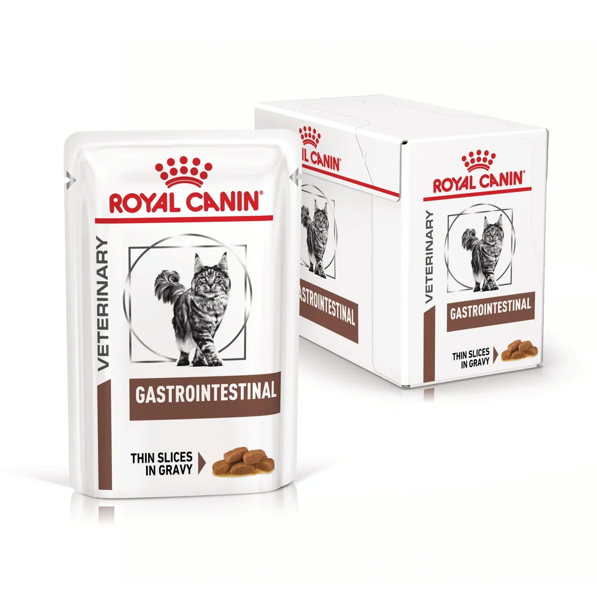 ROYAL CANIN VD Gastrointestinal, dietă veterinară, plic hrană umedă pisici, sistem digestiv, (în sos), bax, 85g x 12buc