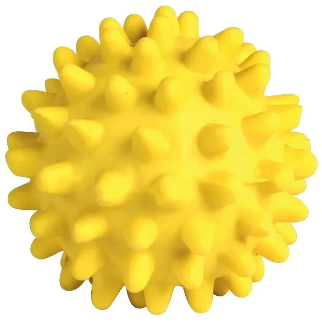 Trixie, jucărie minge cu țepi câini, cu sunet, latex, 7cm, multicolor
