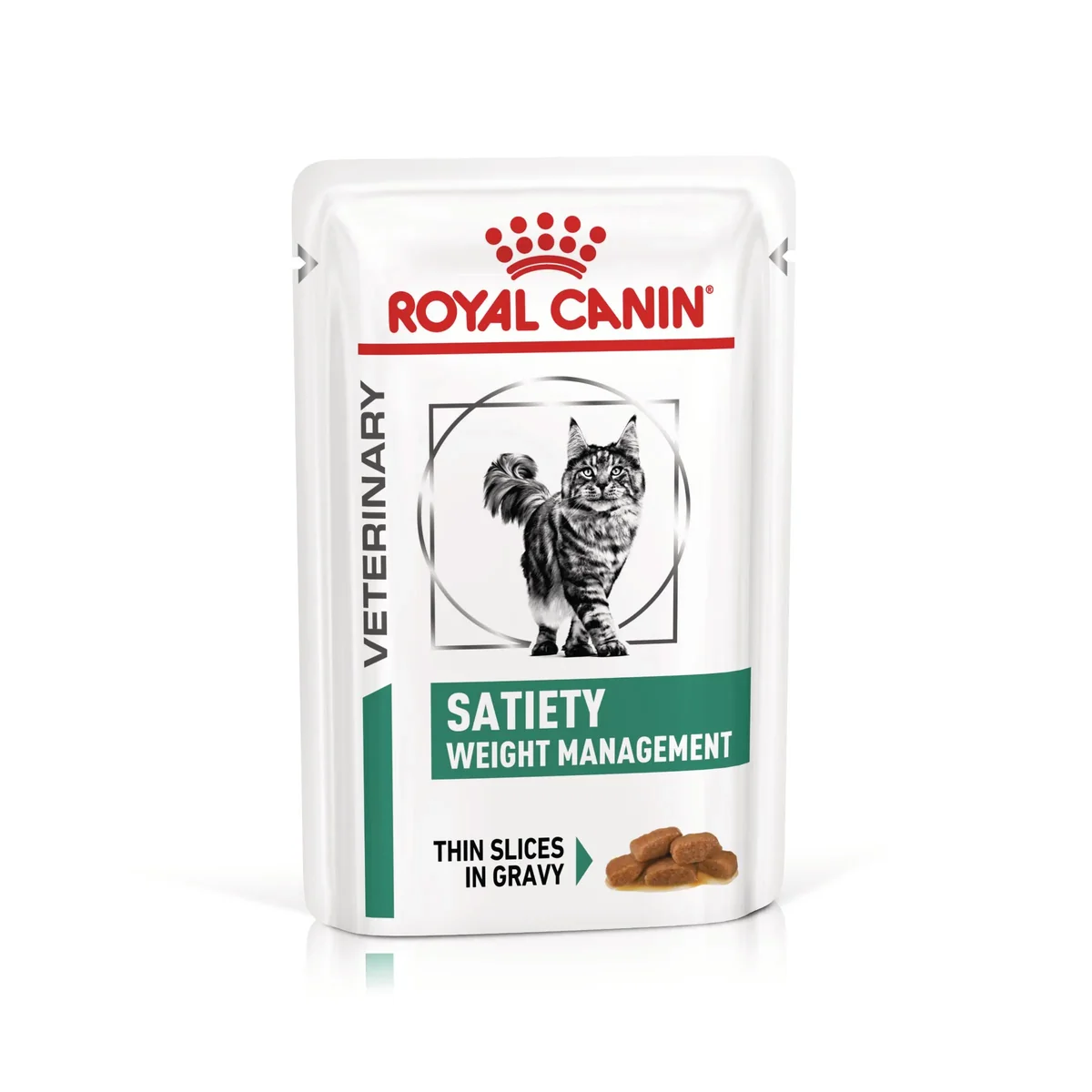 ROYAL CANIN VD Satiety Weight Management, dietă veterinară, plic hrană umedă pisici, obezitate, (în sos), bax, 85g x 12buc