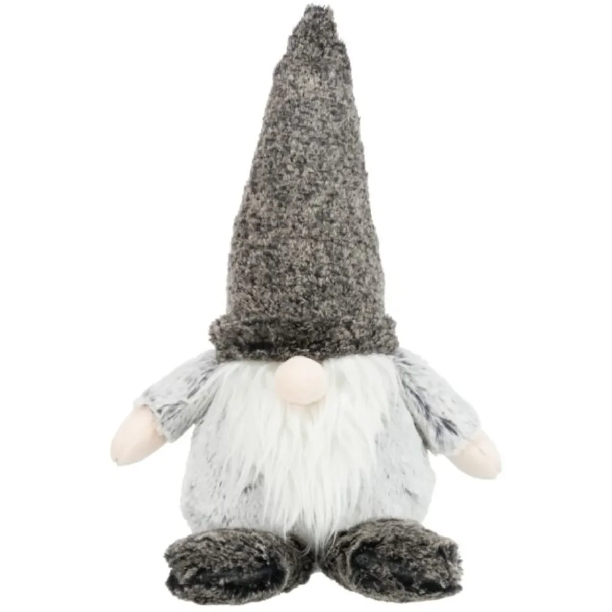 TRIXIE Christmas Xmas Gnom, jucărie de pluș câini, S-XL, pluș, cu sunet, activități fizice, diverse culori, 33 cm