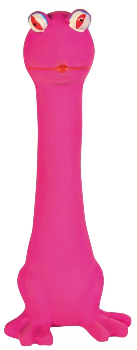Trixie, jucărie Longies câini, cu sunet, latex, 18cm, multicolor