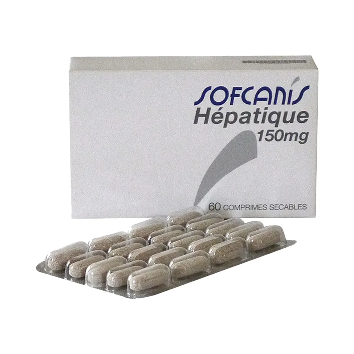 SOFCANIS Hépatique 150 Mg, supliment sistem hepatic câini, comprimate SOFCANIS Hépatique 150 Mg, M-XL, supliment sistem hepatic câini, blister, 60 comprimate