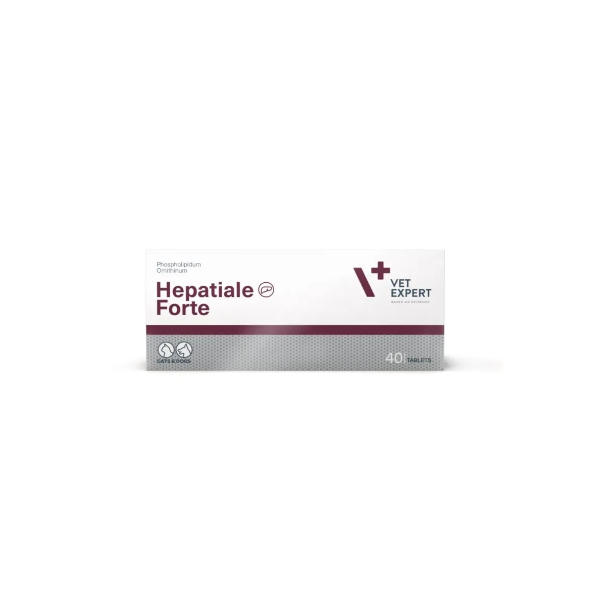 VET EXPERT Hepatiale Forte, supliment sistem hepatic câini, comprimate VET EXPERT Hepatiale Forte, supliment sistem hepatic câini și pisici, cutie, 40 comprimate