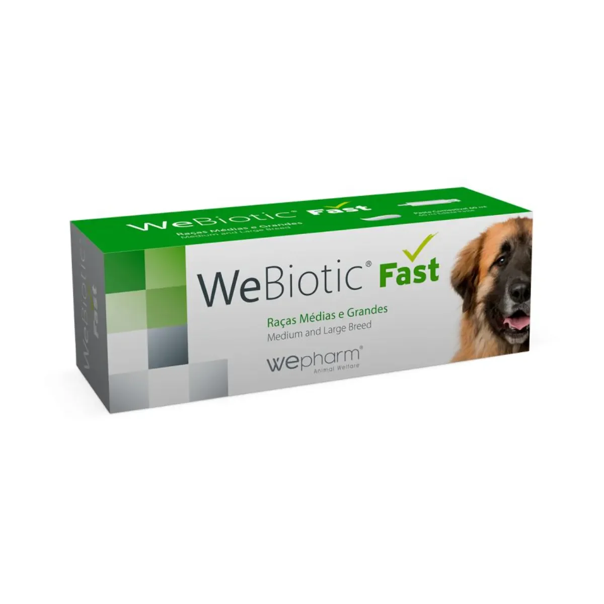 WEPHARM WeBiotic Fast, supliment sistem digestiv câini, pastă orală WEPHARM WeBiotic Fast, L-XL, supliment sistem digestiv câini, flacon cu aplicator, 60ml pastă orală