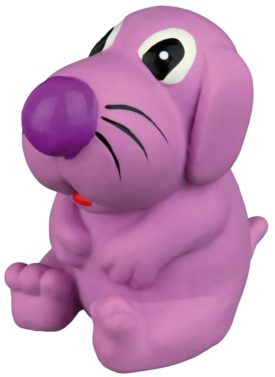 Trixie, jucărie cățel câini, cu sunet, latex, 8cm, multicolor