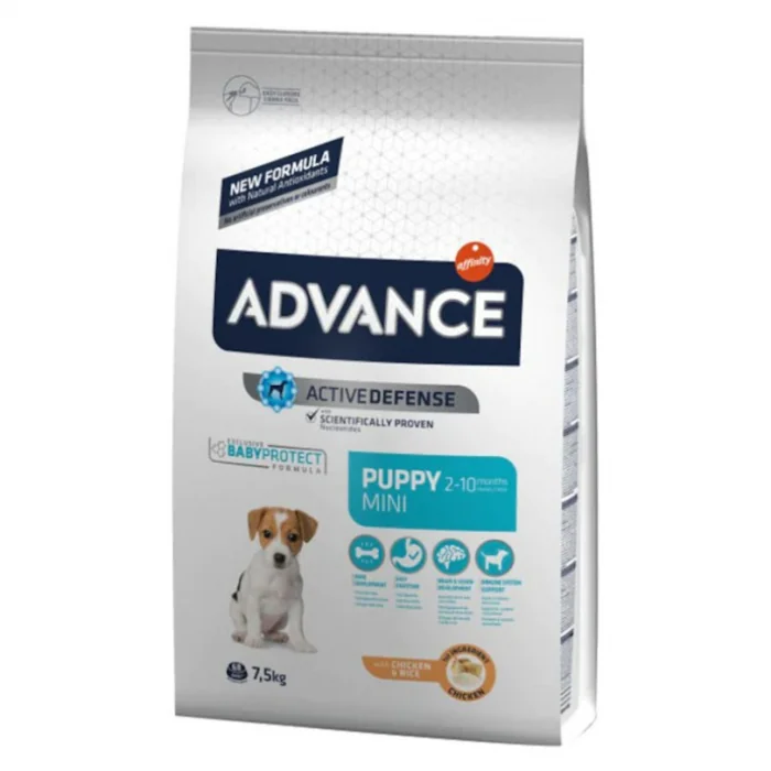 Hrana uscata pentru caini Advance Mini Puppy 7,5 kg
