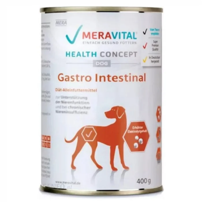 Hrana umeda pentru caini Mera Vital Diet, Gastro Intestinal 400Gr