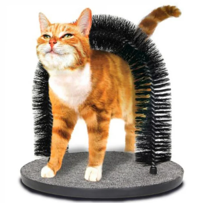 Ansamblu pentru pisici Miau Miau Periaj Arc 28x35 cm