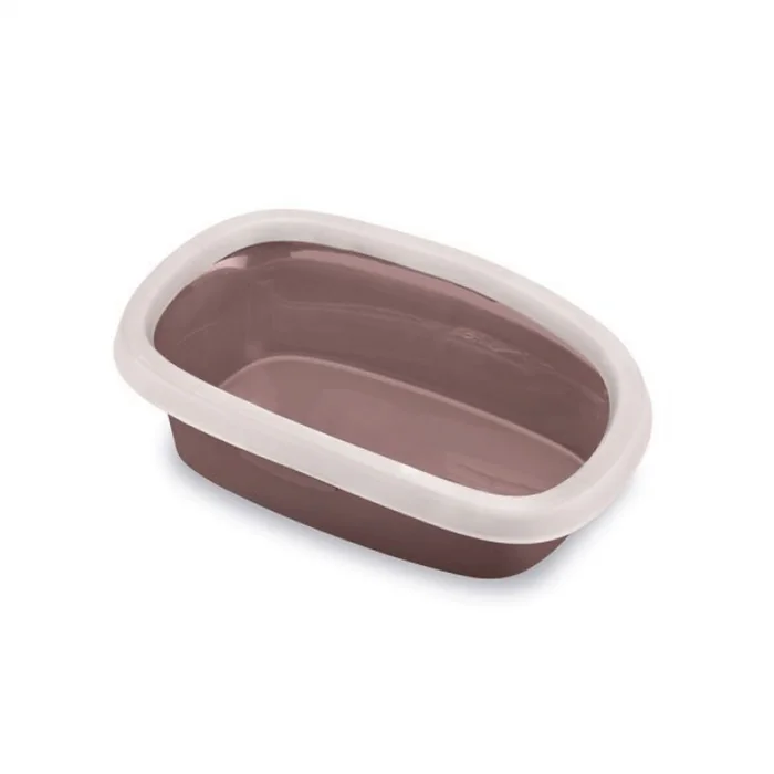 Litiera fara acoperis Stefanplast 20 White Rosy Brown 39 x 58 x 17 cm