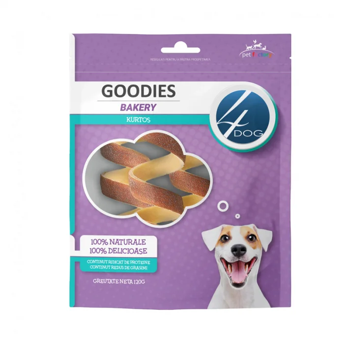 Recompense pentru caini Goodies Bakery Kurtos 120 gr