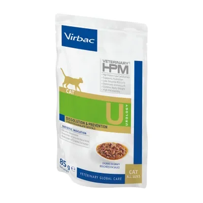 Hrana dietetica pentru pisici Urology Dissolution  Prevention 85 gr