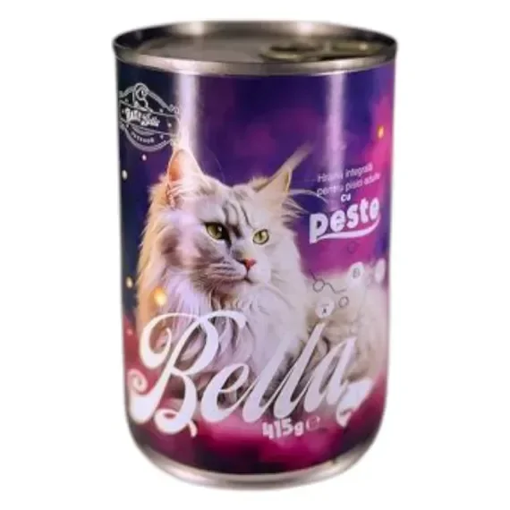 Conserva pentru pisici Bella cu peste 415 gr