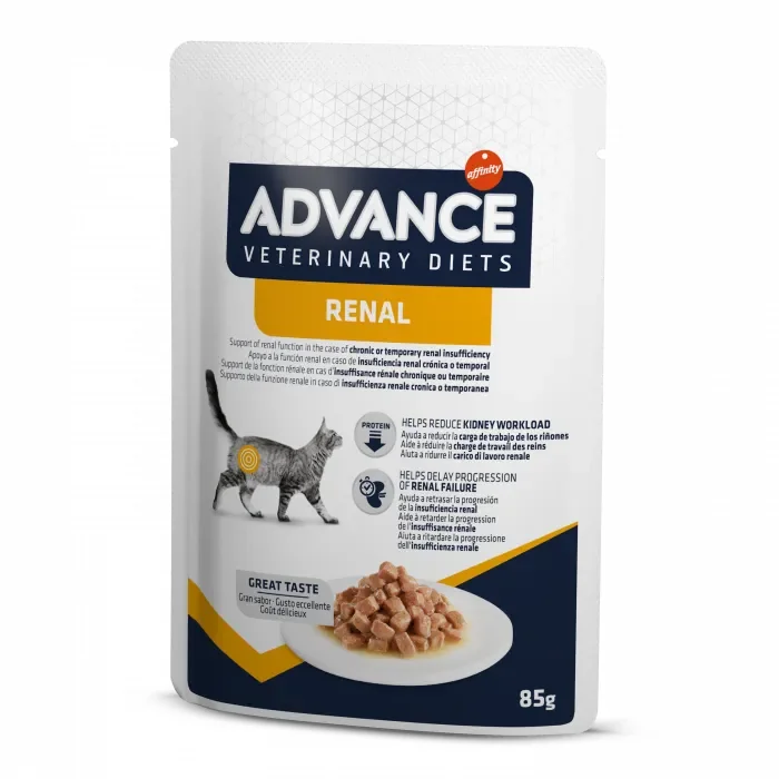 Hrana dietetica pentru pisici Advance Renal 85 gr