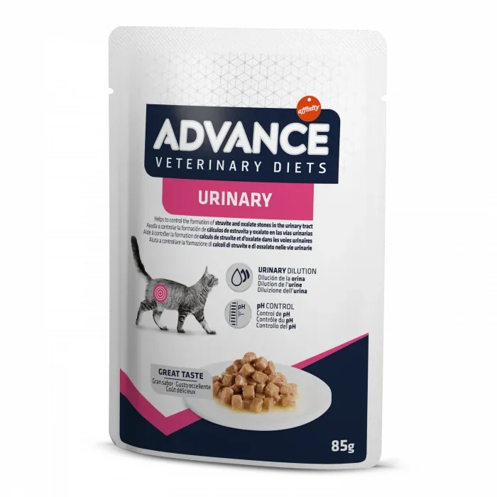 Hrana dietetica pentru pisici Advance Urinary 85 gr