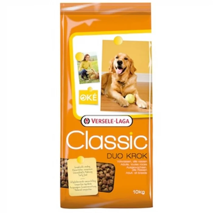 Hrana uscata pentru caini Versele Laga Classic Duo Krok 10 kg