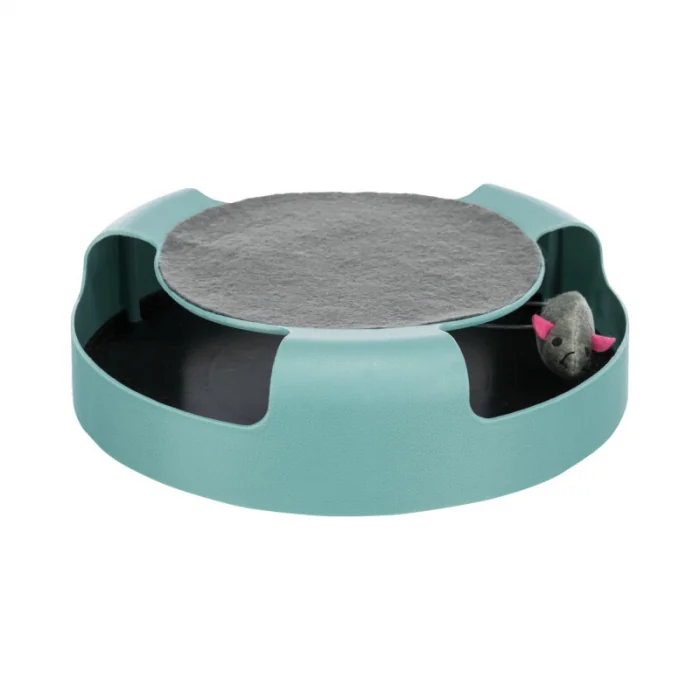 Jucarie pentru pisici circuit prinde soricelul 25 x 6 cm