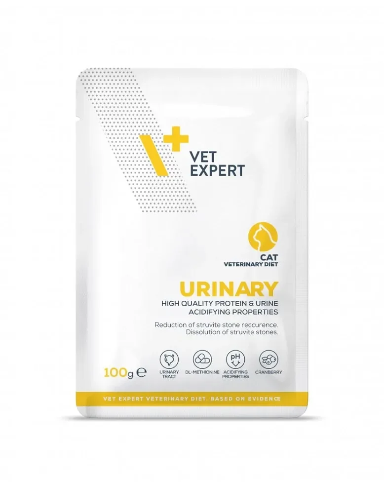Hrana dietetica pentru pisici Urinary VetExpert 100 gr