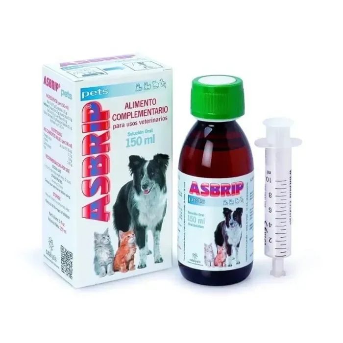 Sirop expectorant pentru caini  pisici Asbrip 150 ml