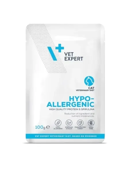Hrana dietetica pentru pisici Hypoallergenic VetExpert 100 gr
