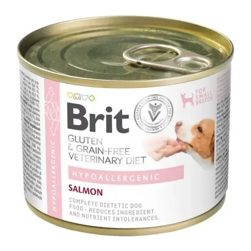 Conserva dietetica pentru caini Brit GF Hypoallergenic 200 gr