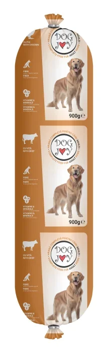 Salam pentru caini Dog Joy cu pui 900 gr