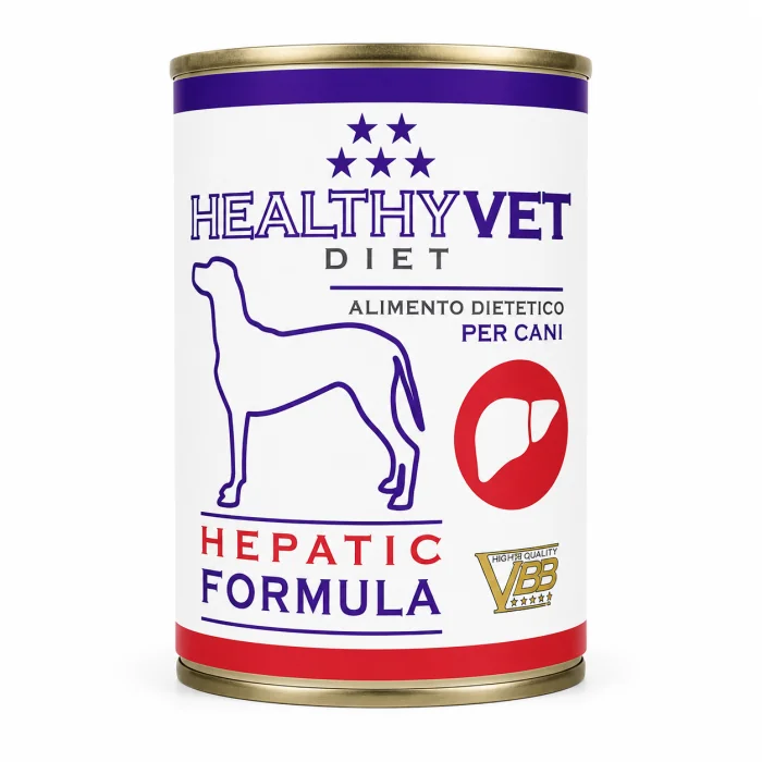Conserva dietetica pentru caini Healthy Vet Diet Hepatic 400 gr