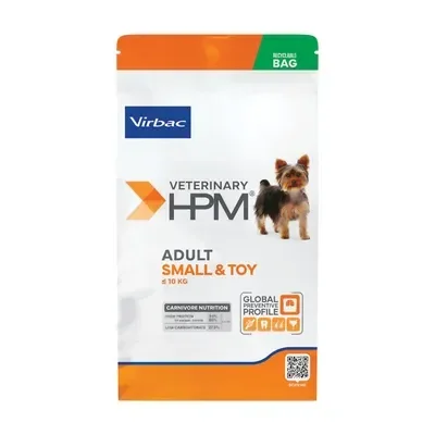 Hrana uscata pentru caini Virbac HPM Adult Small Toy 1,5 kg