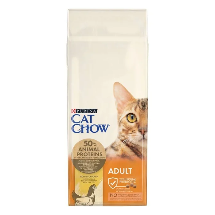 Hrana uscata pentru pisici Cat Chow Adult cu pui 14 kg