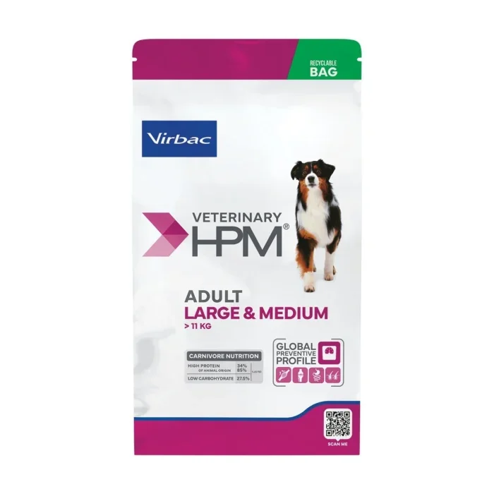 Hrana uscata pentru caini Virbac Adult Large  Medium 16 kg