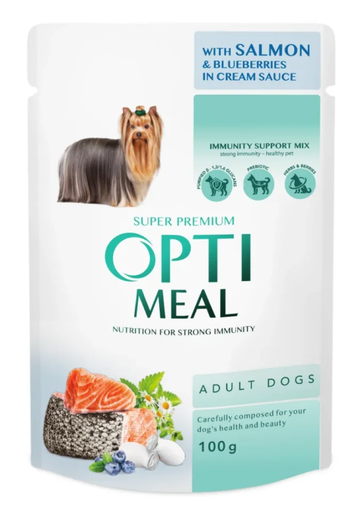 Optimeal Caine Plic Somon Si Afine 100 g