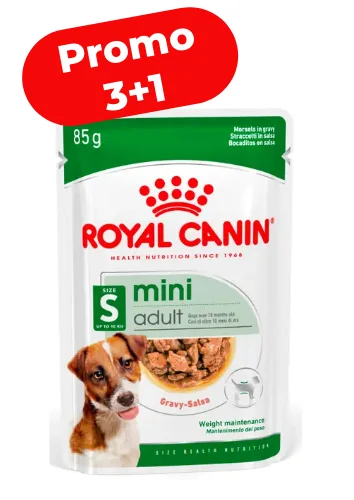 Royal Canin Plic Mini Adult 85 g Promo 3+1