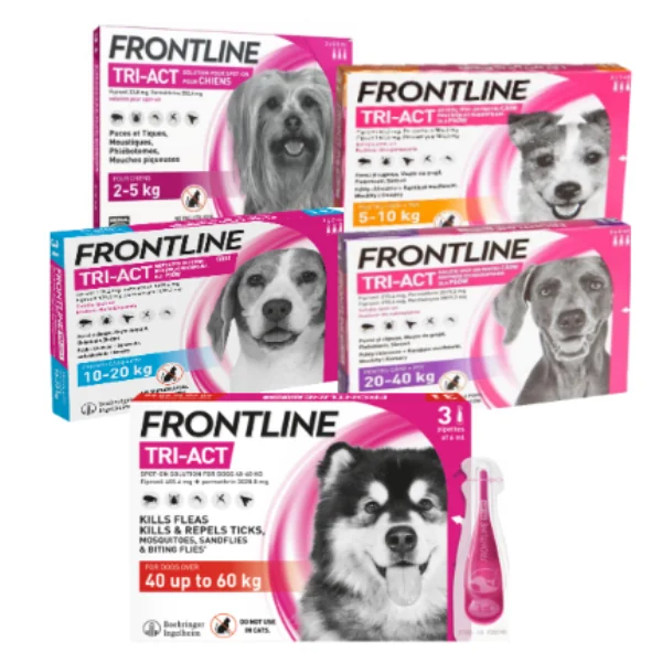 Frontline Tri-Act Caine - xl