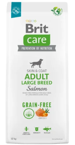 Brit Care Dog Grain-Free Adult Large Breed Somon - 12-kg