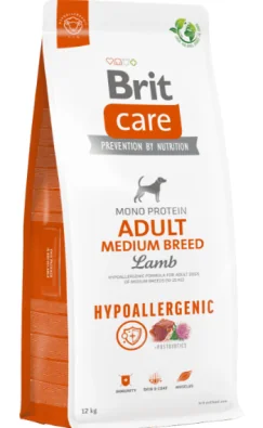 Brit Care Dog Hypoallergenic Adult Medium Breed Miel - 12-kg,