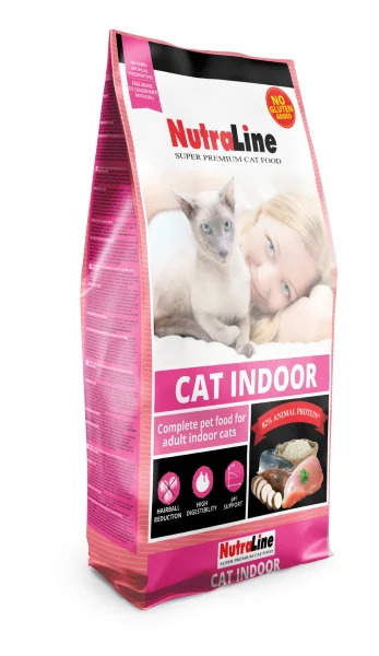 Nutraline Cat Indoor - 10-kg,nutraline