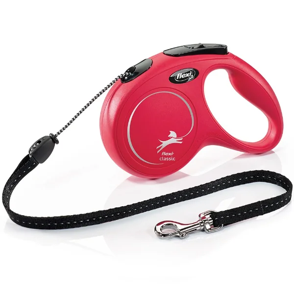 Flexi Lesa New Classic Cord S 8 m - negru
