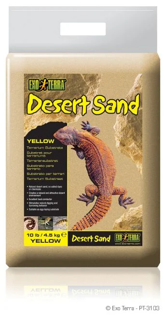 Exo Terra Asternut Desert Sand Galben 4.5kg