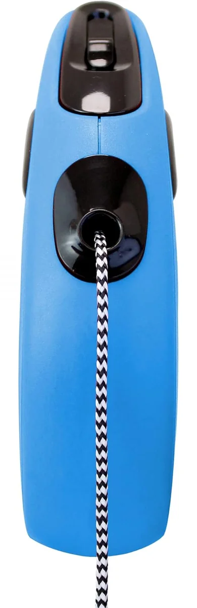 Flexi Lesa New Classic Cord M 5 m Albastra