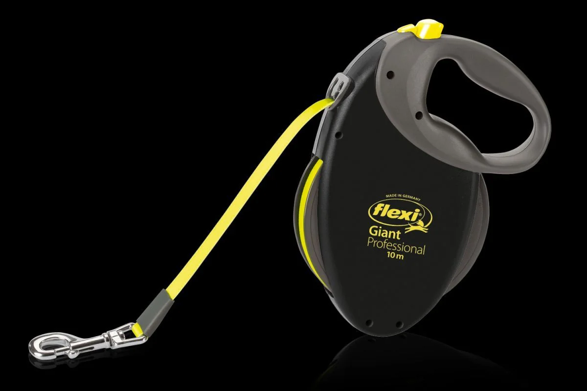 Flexi Lesa Giant Professional Tape L 10 M Negru