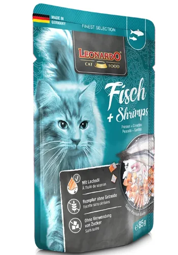 Leonardo Plic Peste si Creveti 85 g